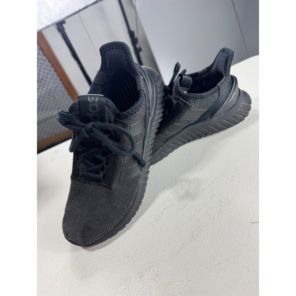 Adidas Running Shoes Lightweight Athletic Sneakers Black Size 7.5 - Picture 2 of 11